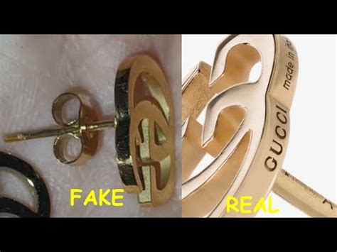 how to spot a fake gucci earrings|gucci inspired earrings.